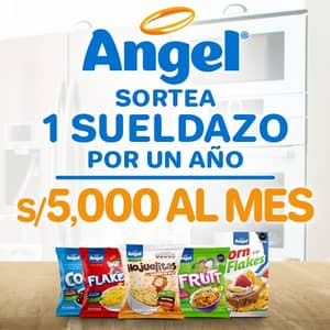 promocion cereales angel sorteo 5 mil soles mensuales por todo 1 año