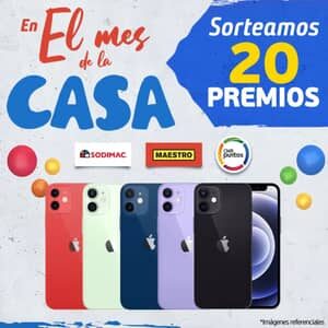 promoción el mes de la casa sodimac maestro