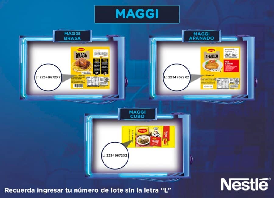 8 maggi - Nestle sorteo 1 millon de soles