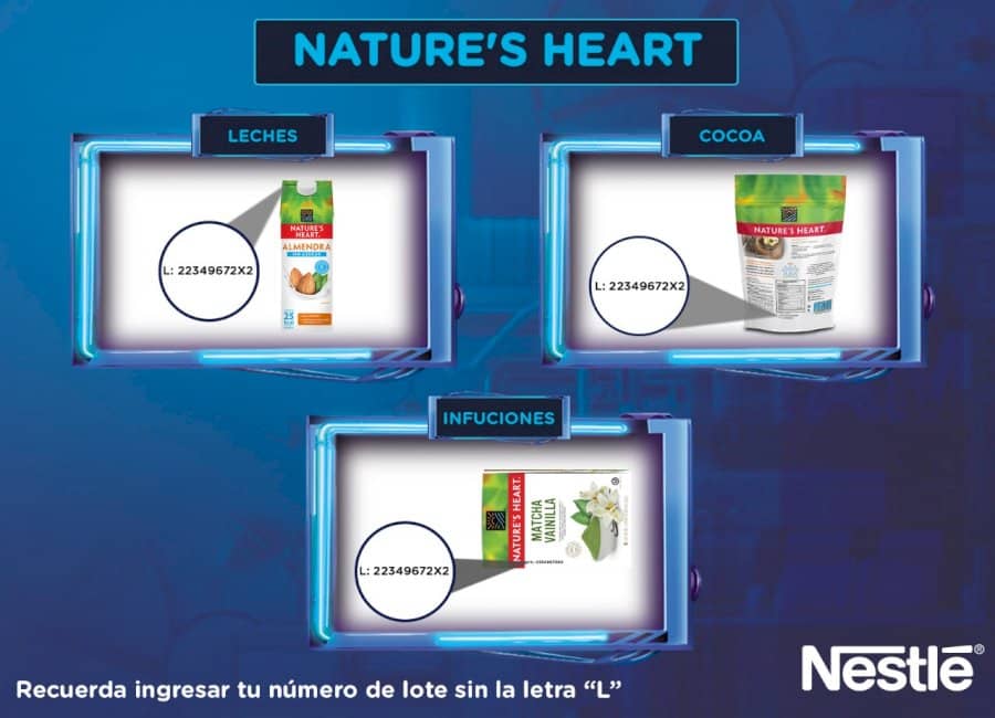 9 nature heart - Nestle sorteo 1 millon de soles