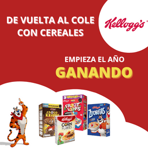 promoción de vuelta al cole con kelloggs