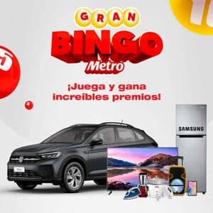 promoción gran bingo metro