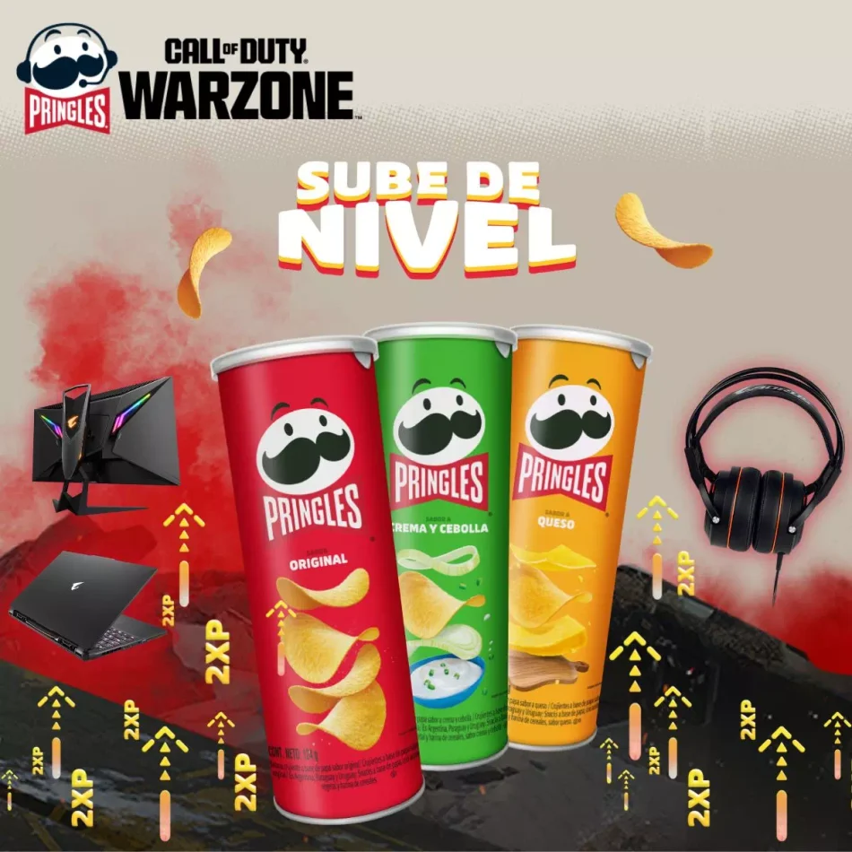 Promoción Sorteo Gaming Call of Duty X Pringles