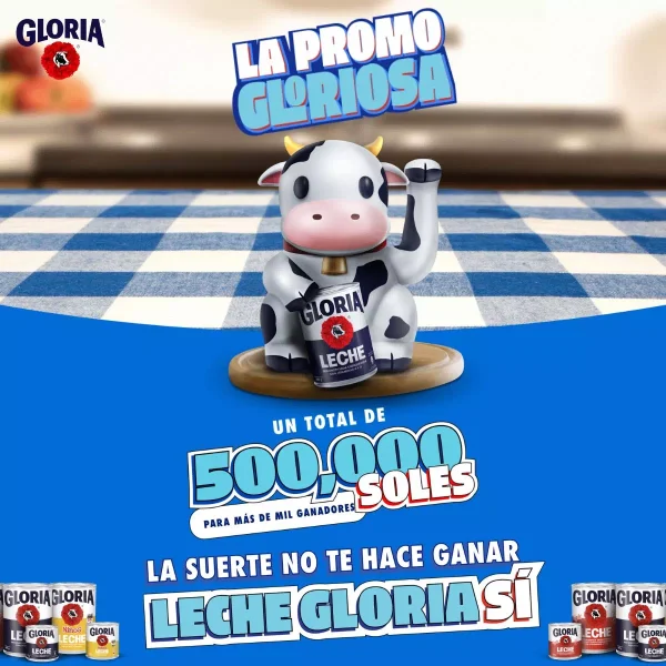 Promoción Sorteo Gloriosa Leche Gloria