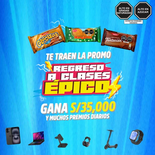 Promoción Sorteo Promoción “De Regreso a Clases Épico”