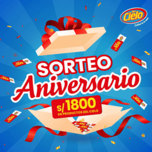 Promoción Sorteo Aniversario Del Cielo