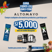 Promoción sorteo Gana Diario con Altomayo 2024