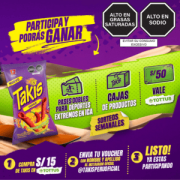 Promoción Sorteo Takis Días Takintensos en Tottus