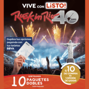 Promoción Sorteo “Vive con Listo! Rock in Río 40 años" 2024