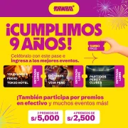 Promoción Sorteo Aniversario Tambo