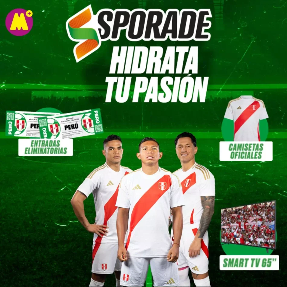 Promoción Sorteo Sporade Hidrata tu Pasión