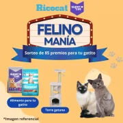 Promoción Sorteo Felinomanía Ricocat y Supercat