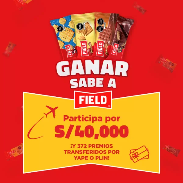 Promoción Sorteo Field Ganar Sabe a Field 2025