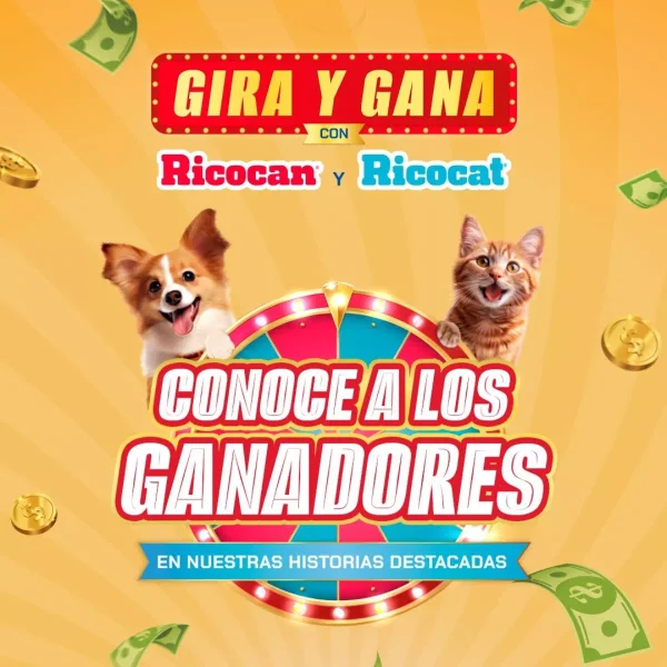 Promoción Sorteo Sell Out Ricocan y Ricocat