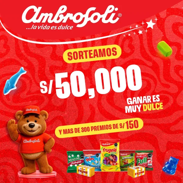 Promoción Sorteo Gana S/50,000 con Ambrosoli 2025