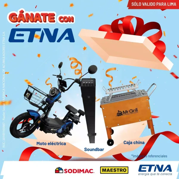 Promoción Sorteo Etna 2024