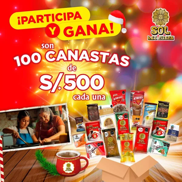 Promoción Sorteo Sol del Cusco “La Chocolatada de Mi Familia”