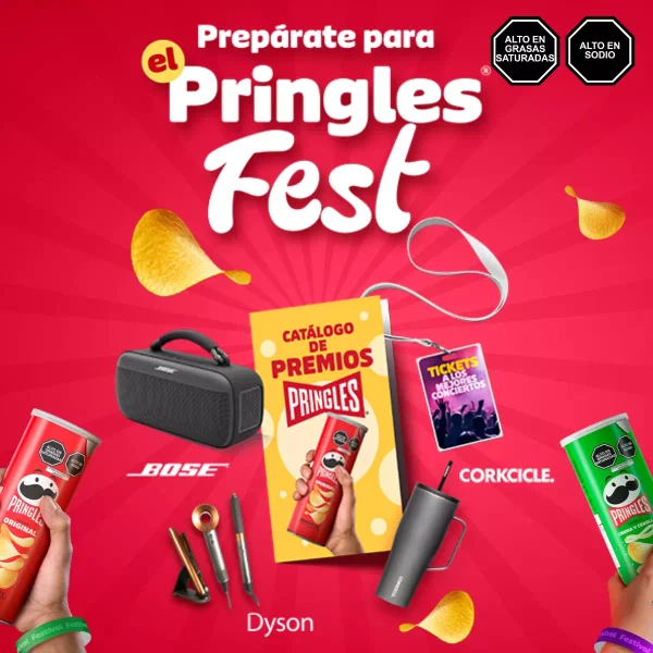 Promoción sorteo Pringles Fest