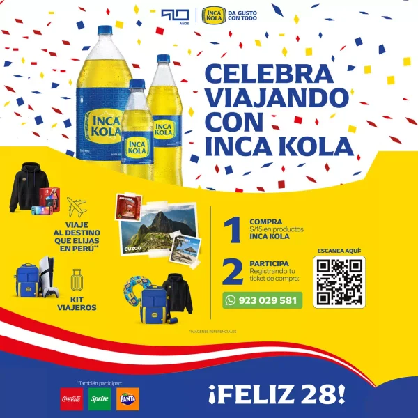 Promoción Sorteo “Fiestas Patrias Inca Kola 2025”