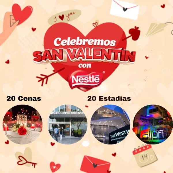 Promoción Nestlé “Sorteo Celebramos San Valentín”