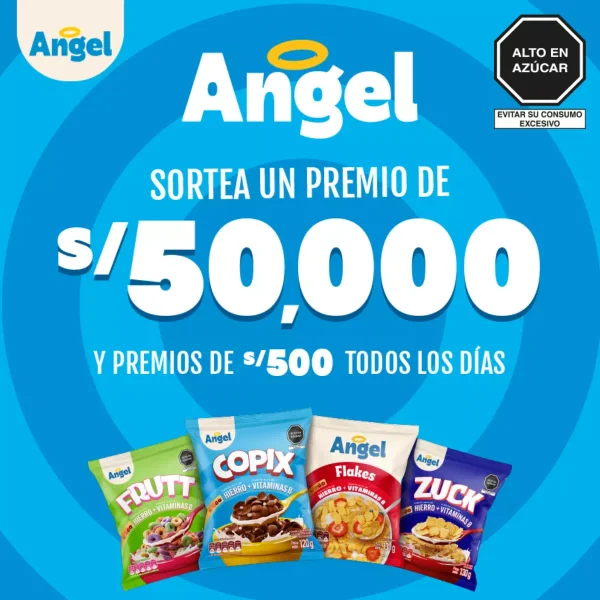 Promoción sorteo Cereales Angel Impulsa tus Sueños