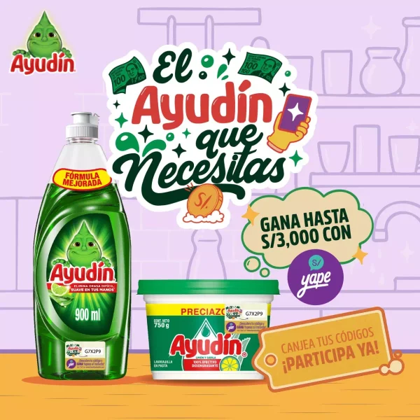 Promoción Sorteo “Gana con Ayudín” 2025