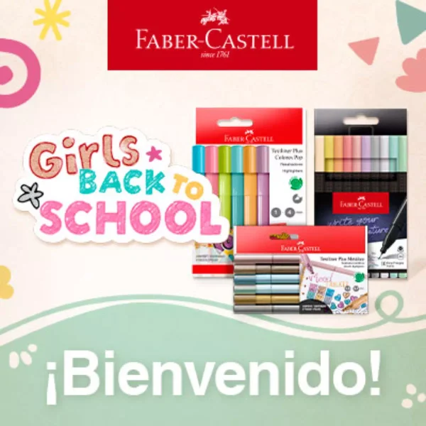 Promoción Sorteo Faber Castell 2025 "Girl Back to School”
