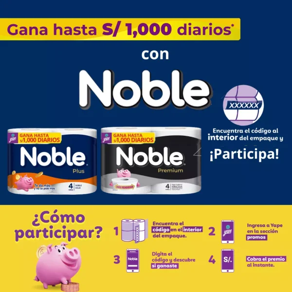 Sorteo Promo Noble 2025