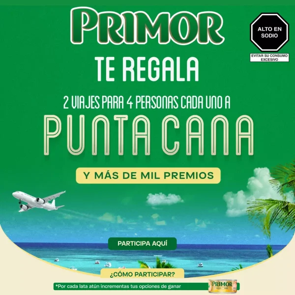 SORTEO PROMO PRIMOR 2025 VIAJA CON PRIMOR