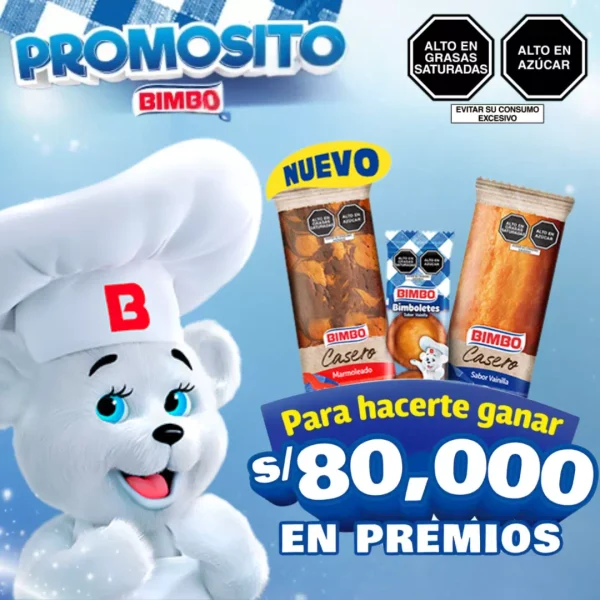 Promoción Promo Bimbo “Promosito y Yape 2026”